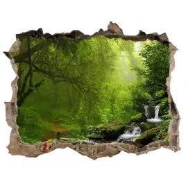 naklejka-fototapeta-3d-widok-dzungla-w-nepalu