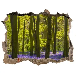 naklejka-fototapeta-3d-widok-las-wiosna-168x113