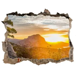 naklejka-fototapeta-3d-widok-zachod-slonca-168x113