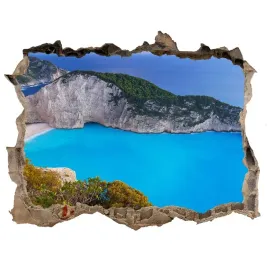 naklejka-fototapeta-3d-widok-zakynthos-grecja