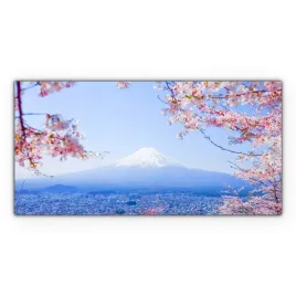 obraz-plotno-z-foto-140x70-japonia-wisnia-kwiaty