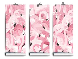 fototapeta-lateks-flamingi-rozowe-152x104