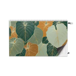 nadruk-maskownica-100x60-ozdobna-eleganckie-liscie