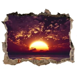 naklejka-fototapeta-3d-widok-zachod-slonca-168x113