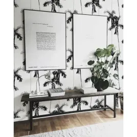 fototapeta-do-salonu-czarno-biale-palmy-152x104-cm