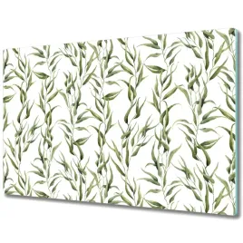 deska-kuchenna-szklo-liscie-eukaliptusa-80x52-cm