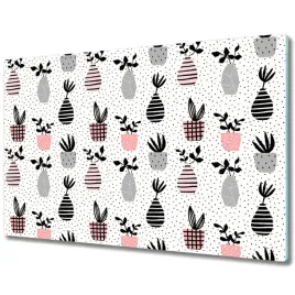deska-kuchenna-szklo-doniczki-na-kropki-80x52-cm