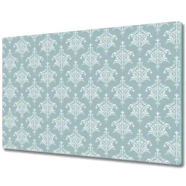 szklana-deska-damask-zielony-i-szary-80x52-cm