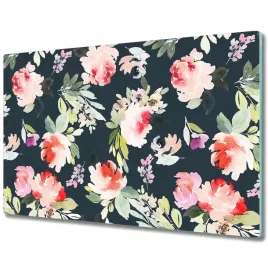 szklana-deska-vintage-malowane-kwiaty-80x52-cm