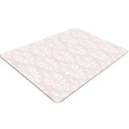 nadruk-podlogowa-mata-pod-fotel-wzor-rozowy-damask