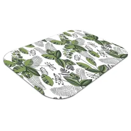 mata-ochronna-dekoracja-z-grafika-botaniczny-wzor