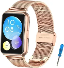 pasek-ze-stali-nierdzewnej-rozowe-zloto-kompatybilny-z-huawei-watch-fit-2