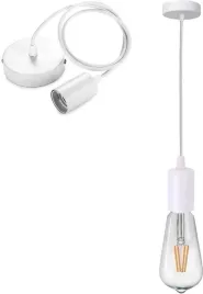 zawieszenie-lampy-sufitowej-pojedynczy-zwis-do-zarowki-e27-w-bialym-kolorze