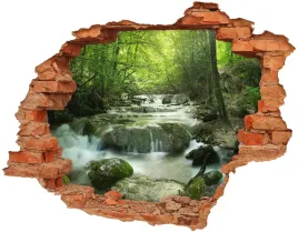 dziura-fototapeta-148x115-widok-wodospad-w-lesie
