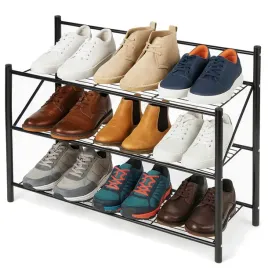 mocny-stylowy-regal-czarny-polka-na-buty-3-poziomowa-metalowy-65x55x26-cm