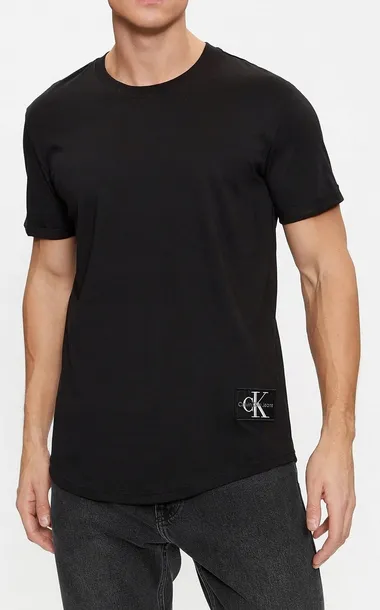 CALVIN KLEIN JEANS CZARNY  T-SHIRT KOSZULKA MĘSKA MODEL J30J323482 / XL