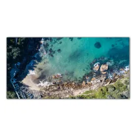hartowany-obraz-szklany-plaza-ocean-zatoka-100x50