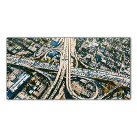 hartowany-obraz-szklany-los-angeles-droga-100x50