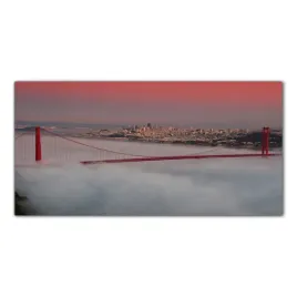 obraz-szklany-foto-obraz-golden-gate-most-100x50