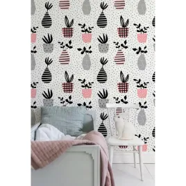 fototapeta-sciagalna-doniczki-i-kropki-250x104-cm