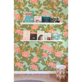 fototapeta-scienna-eleganckie-roze-vintage-250x104