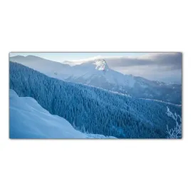 obraz-szklany-foto-obraz-zima-tatry-gory-100x50
