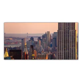obraz-szklany-foto-obraz-manhattan-miasto-100x50