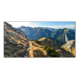 obraz-szklany-foto-obraz-sciezka-tatry-gory-100x50