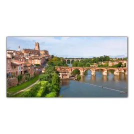 hartowany-obraz-szklany-albi-francja-miasto-100x50