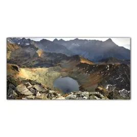 obraz-na-szkle-foto-polska-jeziora-natura-100x50