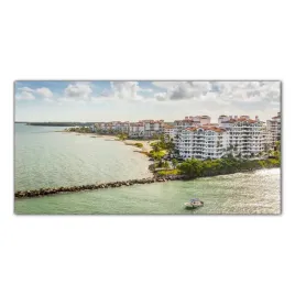 hartowany-obraz-szklany-miami-zatoka-statki-100x50