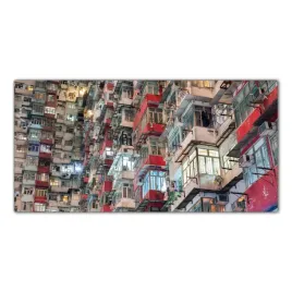 obraz-na-szkle-foto-hong-kong-apartamenty-100x50