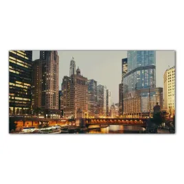 hartowany-obraz-szklany-most-chicago-usa-100x50