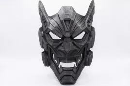 maska-cyberninja-druk-3d-pla-petg-antracyt-dekoracja