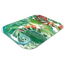 szkolna-podlogowa-mata-pod-fotel-ozdobna-kameleony