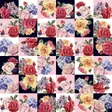 tapeta-scienna-kwiaty-patchwork-kolorowe-208x146cm-stan-nowy