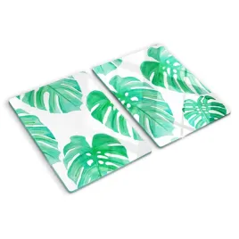 szklana-plyta-do-kuchni-monstera-kwiaty