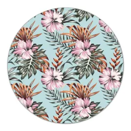 deski-dekor-ozdoba-rozowe-kwiaty-hibiskusa-fi40-cm
