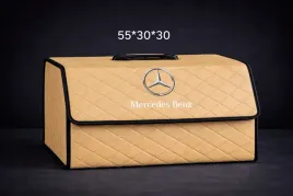 duzy-organizer-torba-do-bagaznika-z-logo-mercedes-bezowy-pikowana-skora-pu