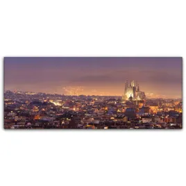 obraz-na-plotnie-scienny-125x50-barcelona-miasto