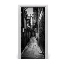 fototapeta-samoprzylepna-na-drzwi-miejskie-uliczki