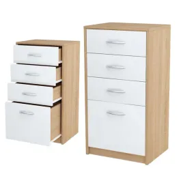 komoda-pojemna-szafka-otwierana-4-szuflady-85x45cm-dab-sonoma-bialy