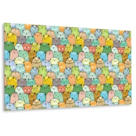 okladzina-plytka-panel-pcv-kolorowe-koty-100x50-cm