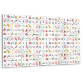 kuchenne-panele-pcv-morskie-stworzenia-100x50-cm