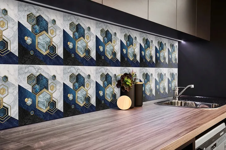 panel-scienny-winyl-heksagony-abstrakcja-100x50-cm-jednostka-sprzedazy-sztuka