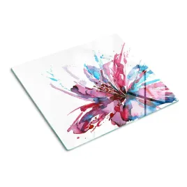 szklana-plyta-kuchenna-abstrakcyjny-kwiat-60x52