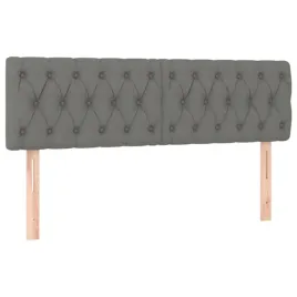 zaglowki-do-lozka-2-szt-ciemnoszary-80x7x78-88-cm-tkanina