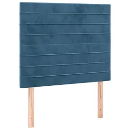 zaglowki-do-lozka-2-szt-ciemnoniebieski-90x5x78-88cm-aksamit