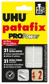 uhu-patafix-pro-power-ultra-strong-glue-pads-max-obciazenie-3-kg-21-sztuk