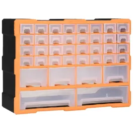 organizer-narzedziowy-z-38-szufladami-pomaranczowo-czarny-52x16x375-cm